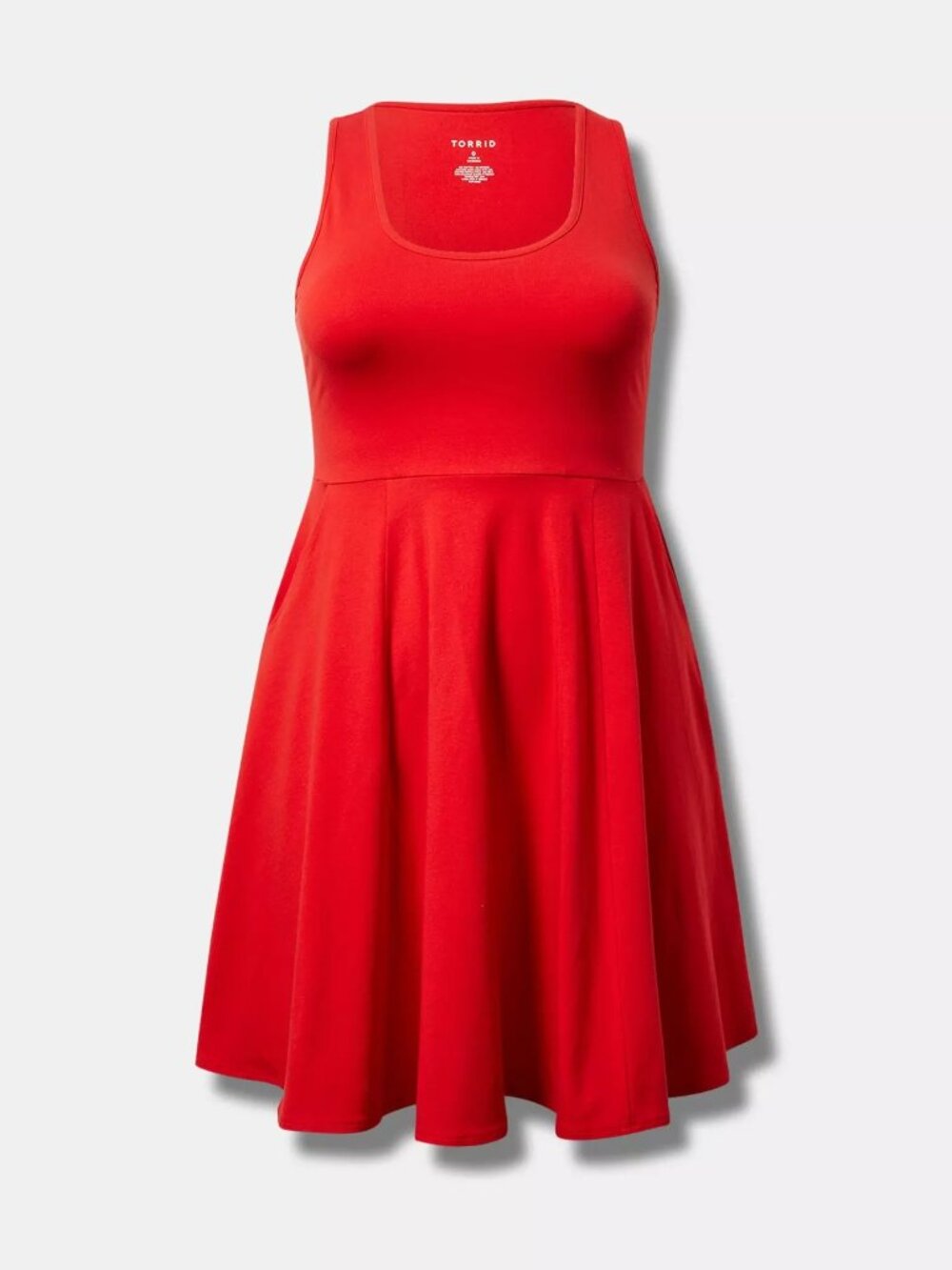 Torrid Foxy Skater Mini Dress with Pockets - Picture 3 of 9